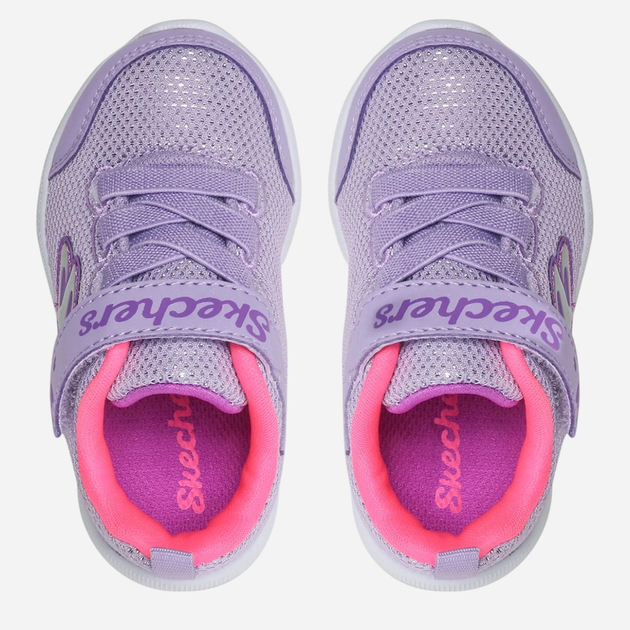 Дитячі кросівки для дівчинки Skechers 302885N-LVPK 28 Фіолетові (195204037843) - зображення 4