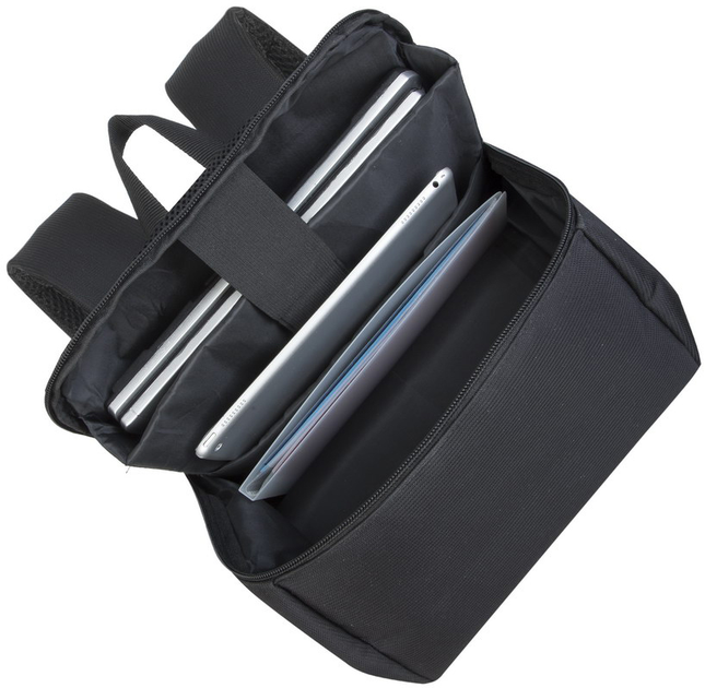 Plecak na laptopa RIVACASE Regent 8068 15.6" Black + butelka sportowa 750 ml (RC8068_BK) - obraz 13