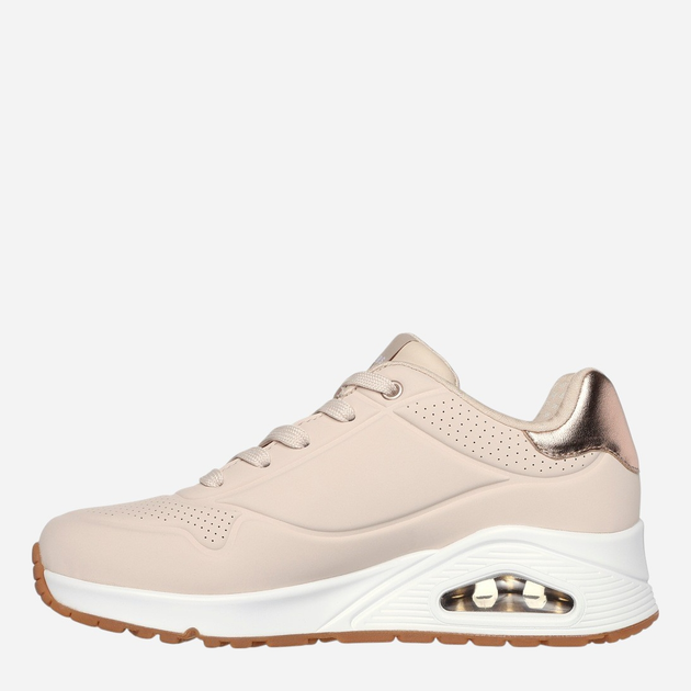 Buty sportowe damskie Skechers 177094-NAT 35.5 Beżowe (197627310725) - obraz 3