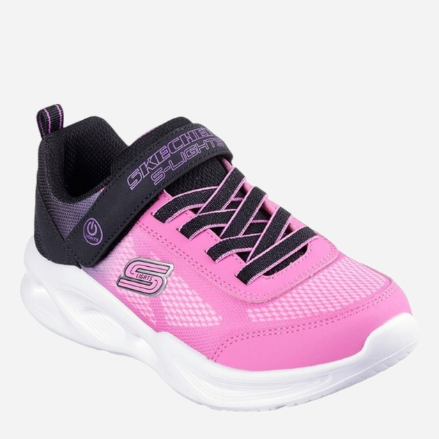 Buty sportowe chłopięce Skechers 303714L-BKHP 28.5 Czarne (197976430952) - obraz 2
