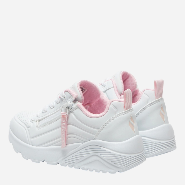 Buty sportowe chłopięce Skechers Uno Lite 310387L-WHT 37.5 Białe (197627291581) - obraz 3