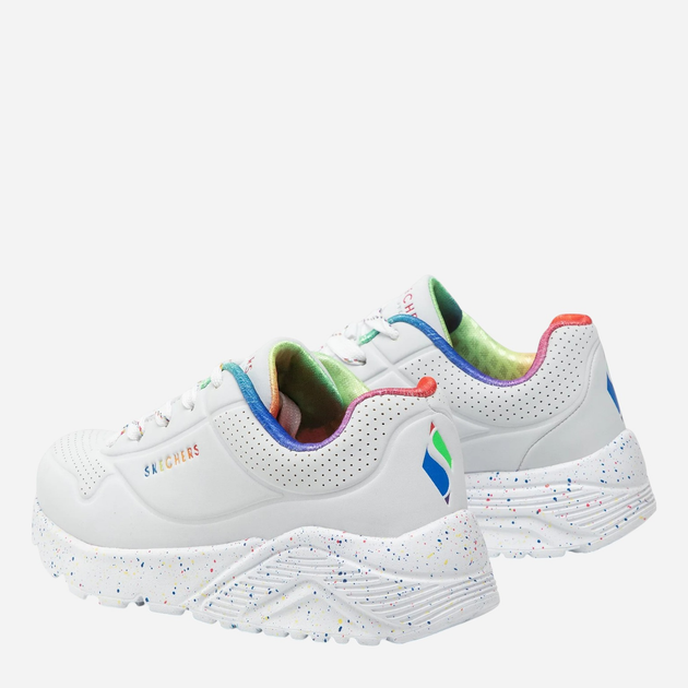 Buty sportowe chłopięce Skechers 310456L-WMLT 32 Białe (195969095553) - obraz 3