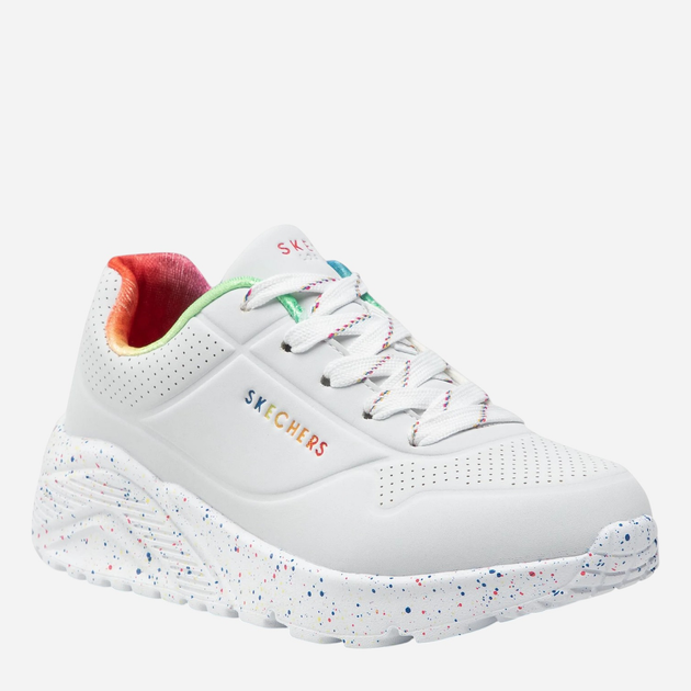 Buty sportowe chłopięce Skechers 310456L-WMLT 28.5 Białe (195969095515) - obraz 4