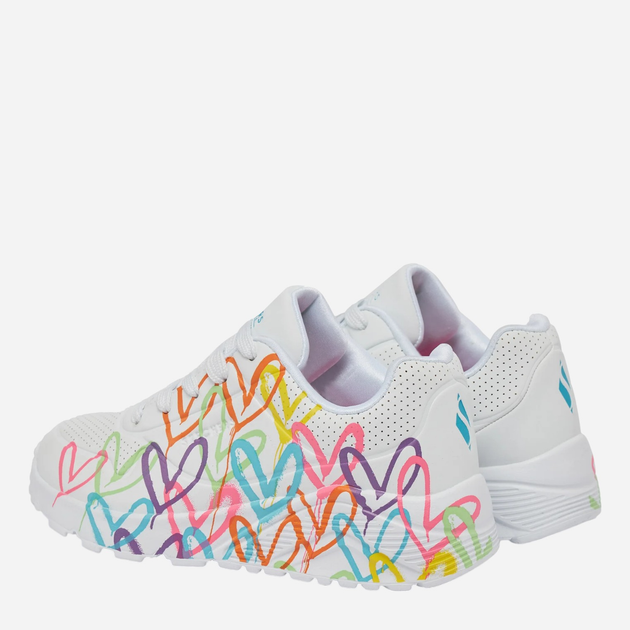 Buty sportowe chłopięce Skechers 314064L-WMN 32 Białe (196642575607) - obraz 3