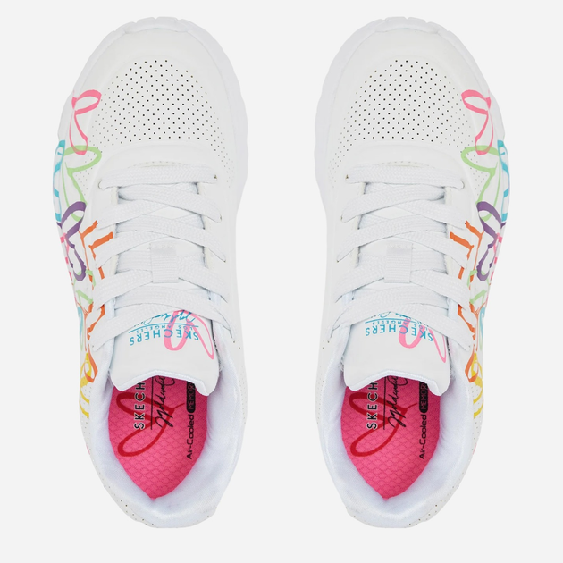 Buty sportowe chłopięce Skechers 314064L-WMN 36 Białe (196642575669) - obraz 4