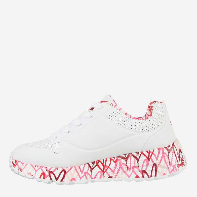 Buty sportowe chłopięce Skechers 314976L-WRPK 27.5 Białe (195969525951) - obraz 3