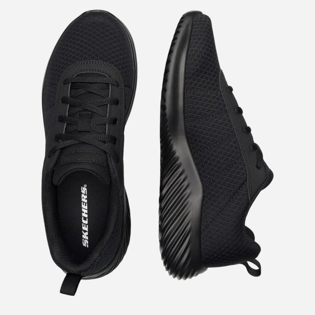 Buty sportowe chłopięce Skechers 403745L-BBK 27.5 Czarne (196989411309) - obraz 4