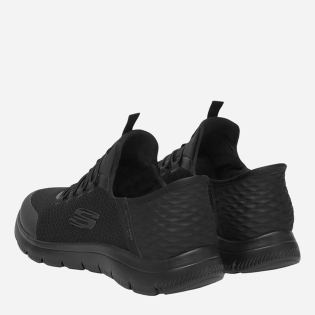Klapki chłopięce Skechers 403833L-BBK 27 Czarne (197976426009) - obraz 3