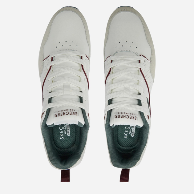 Buty sportowe męskie Skechers 183020-WGR 41.5 Białe (197627150277) - obraz 4