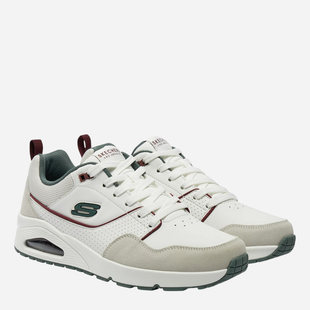 Buty sportowe męskie Skechers 183020-WGR 48.5 Białe (197627150369) - obraz 2