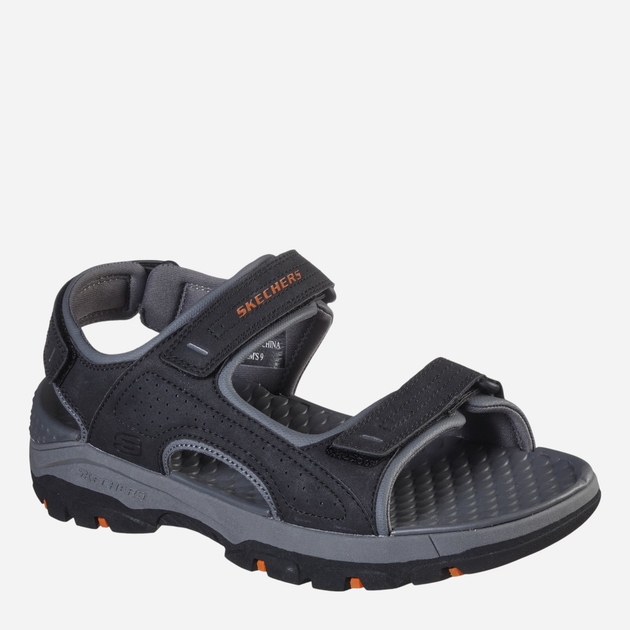 Sandały męskie sportowe Skechers 204105-BLK 41.5 Czarne (194428490915) - obraz 2