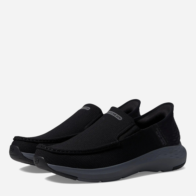 Mokasyny męskie Skechers 204804-BKCC 44 Czarne (196989820507) - obraz 2