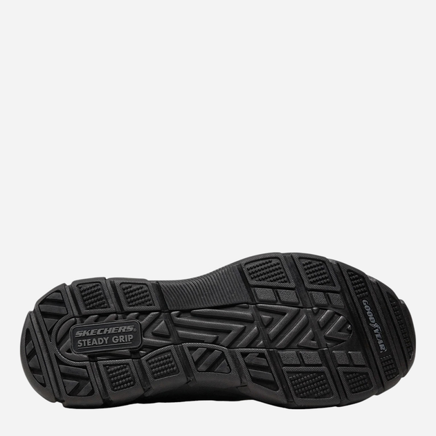Чоловічі туфлі Skechers 204810-BBK 46 Чорні (197976500747) - зображення 5
