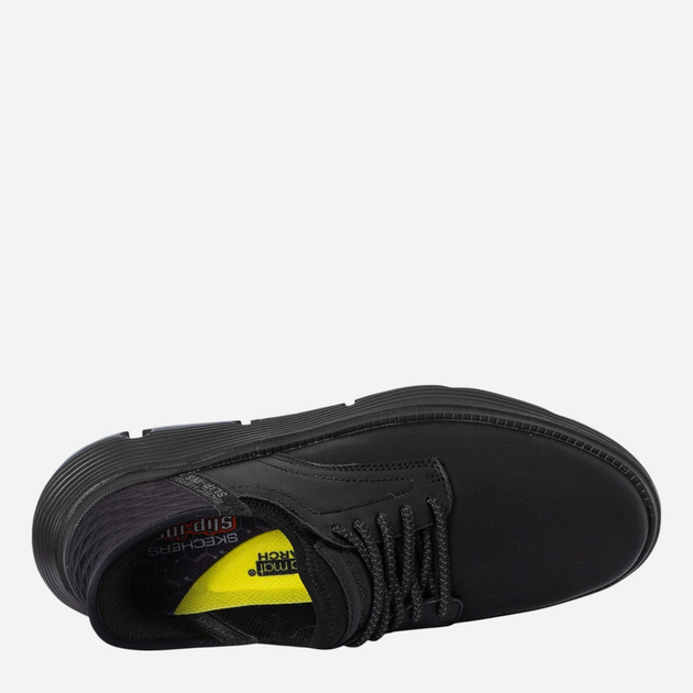 Чоловічі дербі Skechers 205046-BBK 46 Чорні (196989359694) - зображення 6
