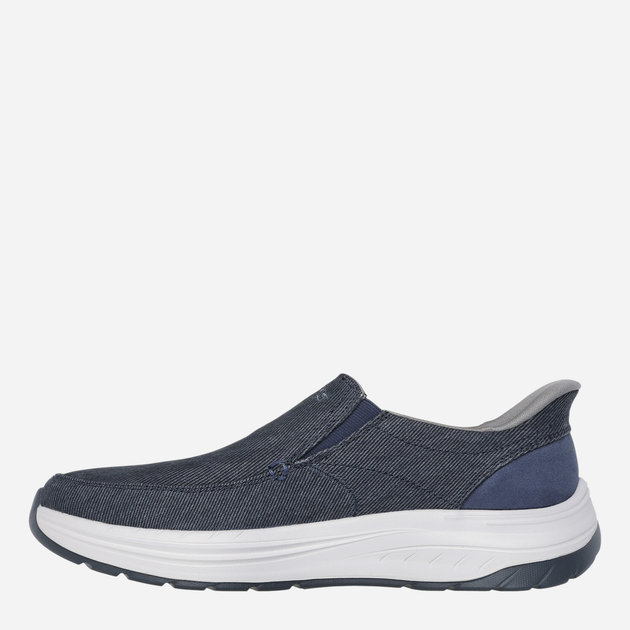 Buty wsuwane męskie Skechers 205356-NVY 39.5 Niebieskie (198376532536) - obraz 3