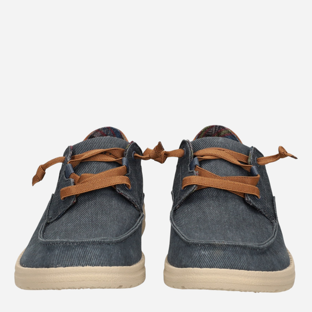 Чоловічі туфлі Skechers 210116-NVY 41.5 Сині (194428923871) - зображення 4