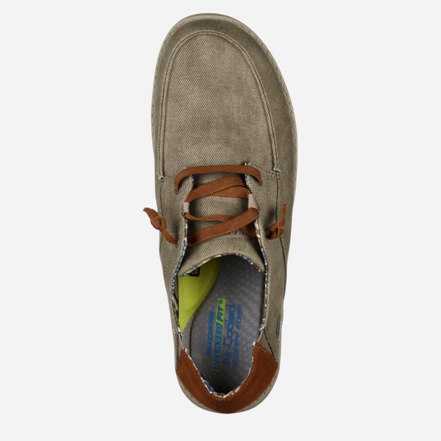 Чоловічі туфлі Skechers 210116-TPE 45 Сіро-бежеві (194428924052) - зображення 4