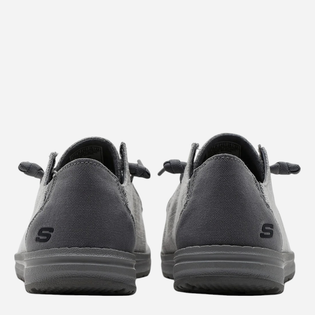 Mokasyny męskie Skechers 210726-GRY 41 Szare (196989358833) - obraz 5