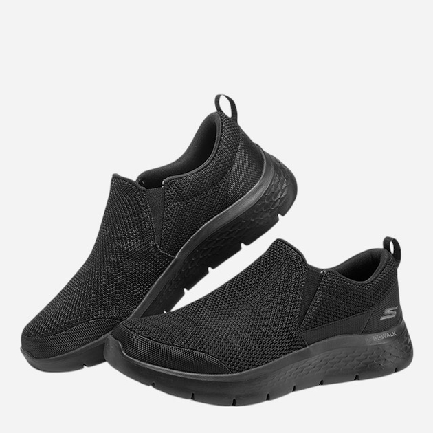 Buty wsuwane męskie sportowe Skechers 216492-BBK 44 Czarne (196642806626) - obraz 4