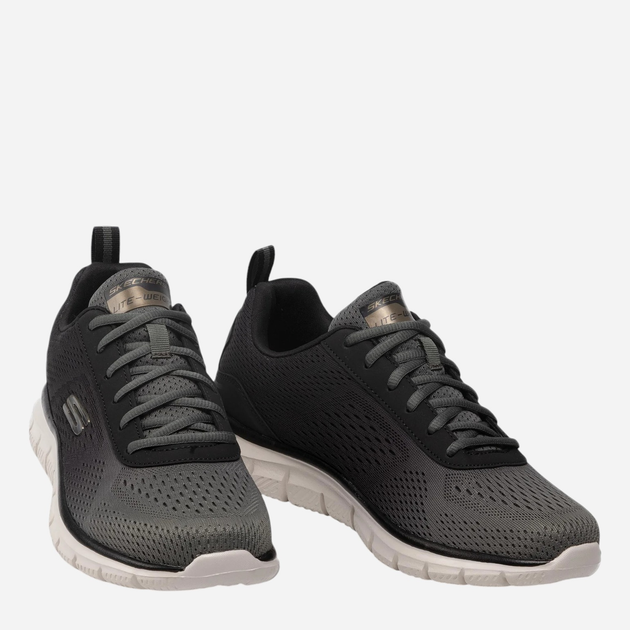 Чоловічі кросівки Skechers 232399-OLBK 44 Темно-оливкові (195969617878) - зображення 4