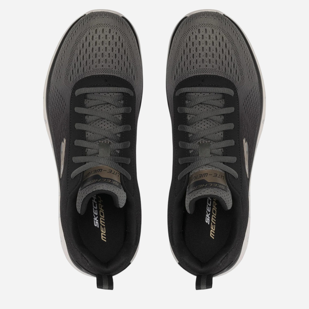 Buty sportowe męskie Skechers 232399-OLBK 48.5 Ciemnooliwkowe (195969617922) - obraz 5