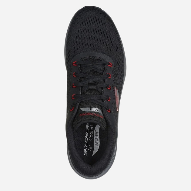 Чоловічі кросівки Skechers 232700-BKRD 43 Чорні (196989378381) - зображення 3