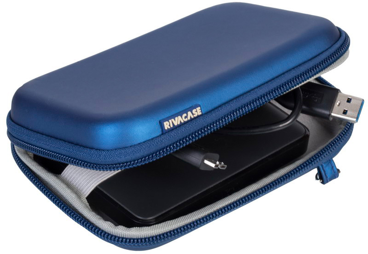 Etui na dysk HDD 2.5" RIVACASE Davos 9101 Light Blue (RC9101_BL) - obraz 8