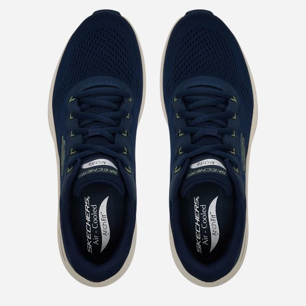 Чоловічі кросівки Skechers 232700-NVY 46 Темно-сині (197627012827) - зображення 4