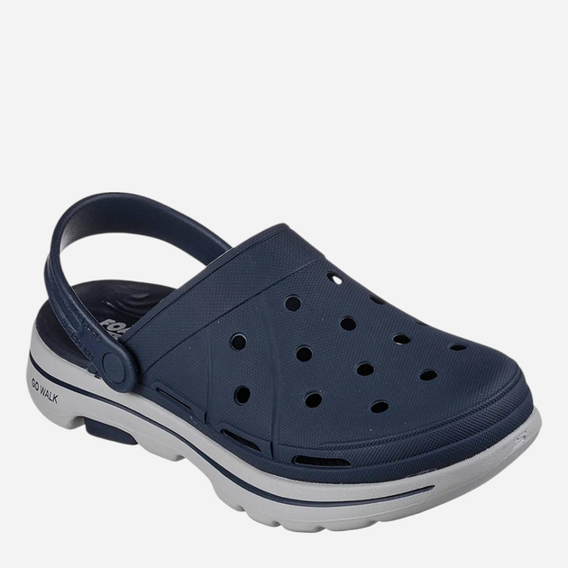 Chodaki męskie gumowe Skechers 243032-NVY 41.5 Niebieskie (196989232225) - obraz 2