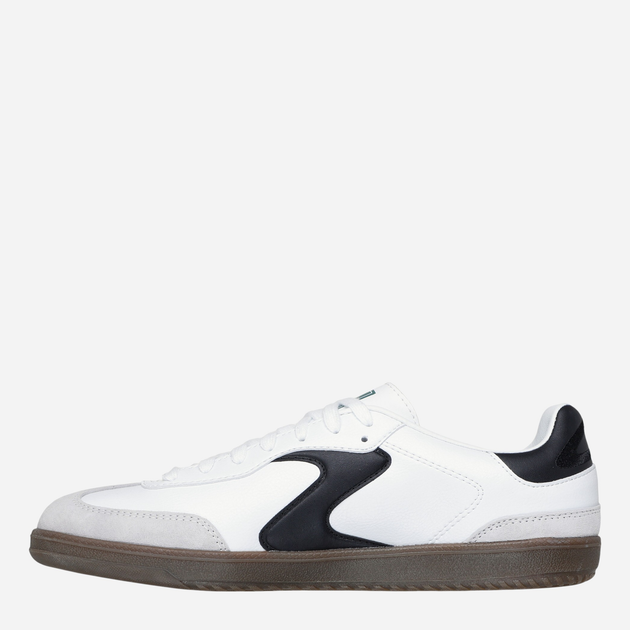 Tenisówki męskie do kostki Skechers 254150-WBK 42 Białe (198376193751) - obraz 3