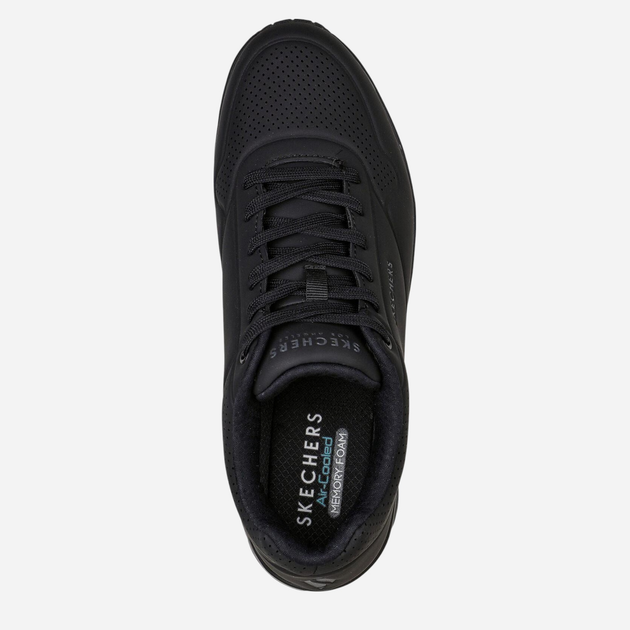 Buty sportowe męskie Skechers 52458-BBK 42.5 Czarne (193642044485) - obraz 4