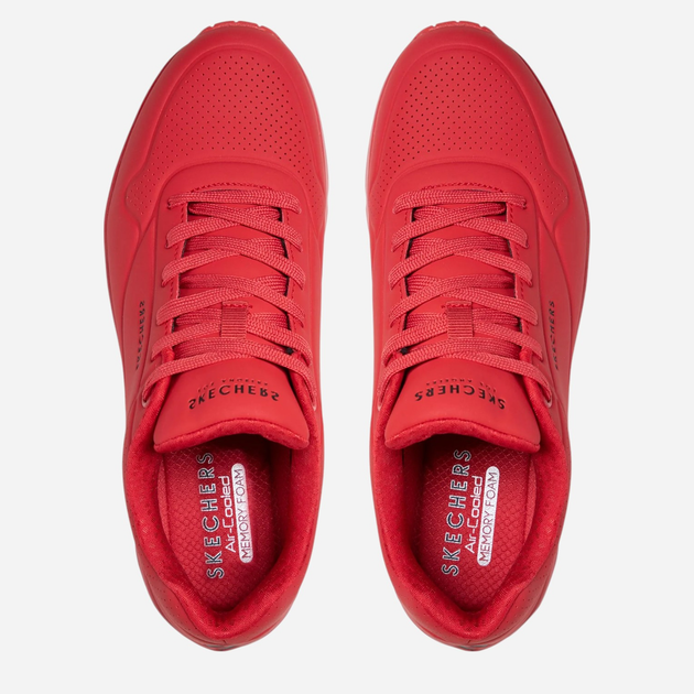 Buty sportowe męskie Skechers 52458-RED 45 Czerwone (193642887693) - obraz 6