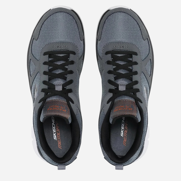 Чоловічі кросівки Skechers 52631-CCBK 46 Сірі (192283613999) - зображення 5