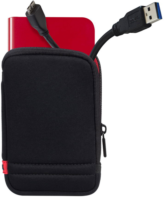 Etui na dysk HDD 2.5" RIVACASE Antishock 5101 Black (RC5101_BK) - obraz 9