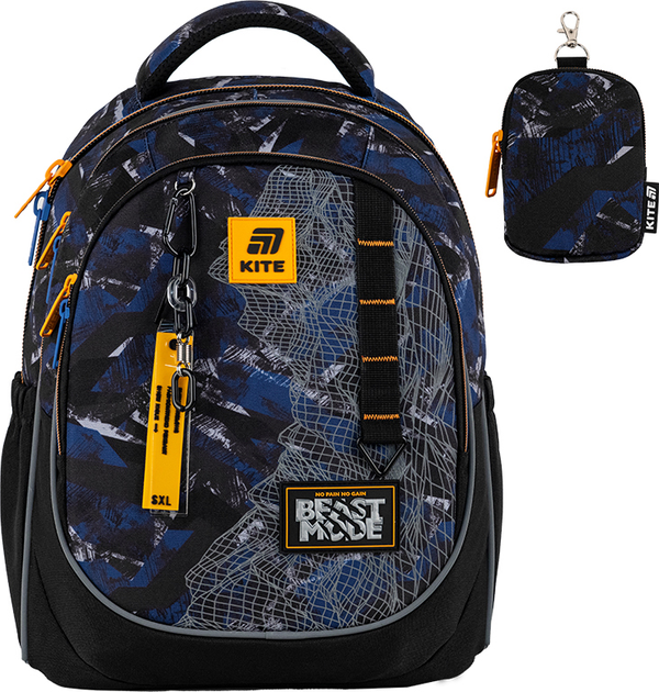 Рюкзак шкільний Kite Education Beast Mode 38x28x16 см 18 л (K25-700M-4) - зображення 3