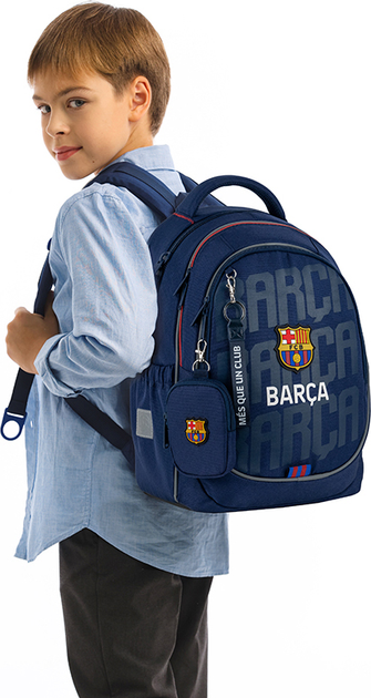 Рюкзак шкільний Kite Education FC Barcelona 38x28x16 см 18 л (BC25-700M) - зображення 16