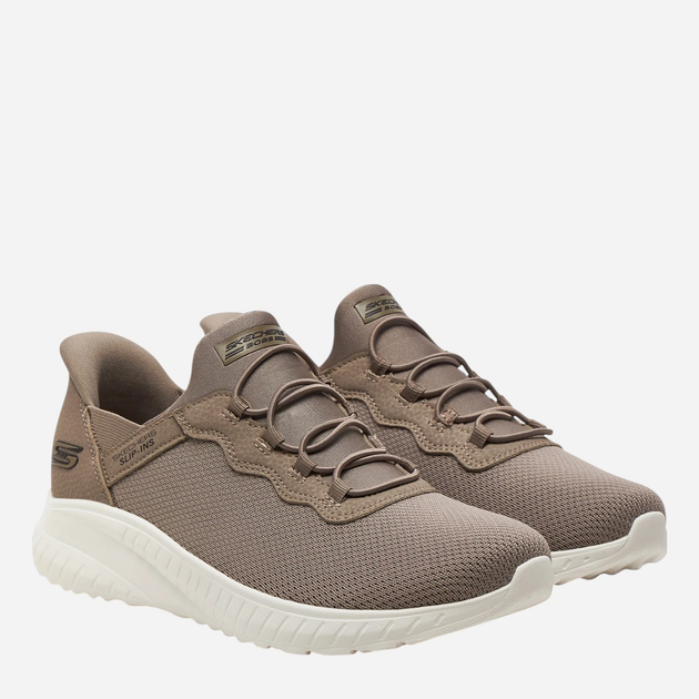 Buty sportowe damskie Skechers 117500-TPE 36.5 Szaro-beżowe (196989313597) - obraz 2