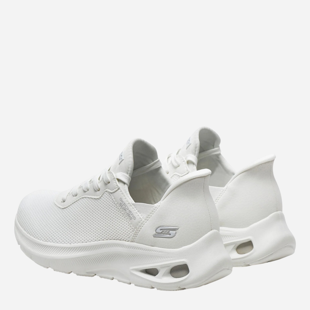 Жіночі кросівки Skechers 117509-OFWT 36.5 Білі (197976080508) - зображення 3