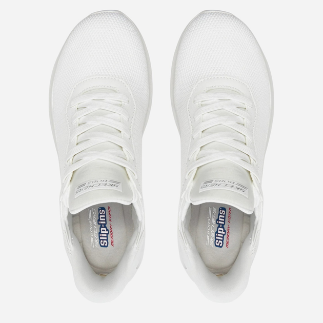 Жіночі кросівки Skechers 117509-OFWT 40 Білі (197976080577) - зображення 4