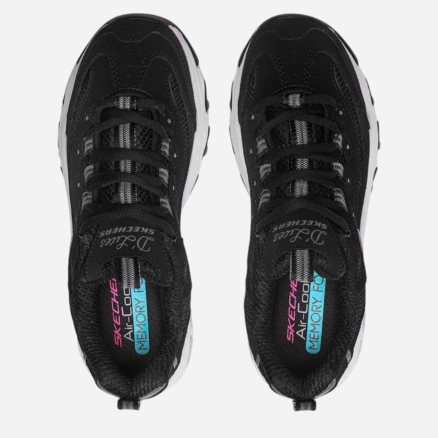 Sneakersy damskie Skechers 11930-BLK 37 Czarne (190211583031) - obraz 5