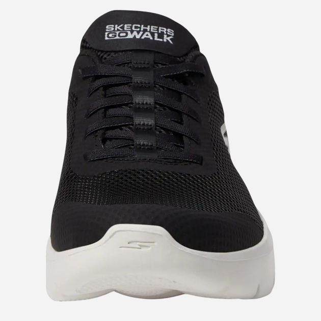 Buty sportowe damskie Skechers 124836-BKW 37.5 Czarne (197627450940) - obraz 5