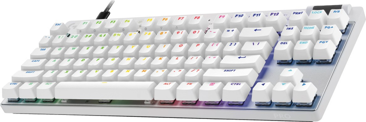 Klawiatura przewodowa Logitech G Pro X TKL Rapid USB White (5099206128798) - obraz 3