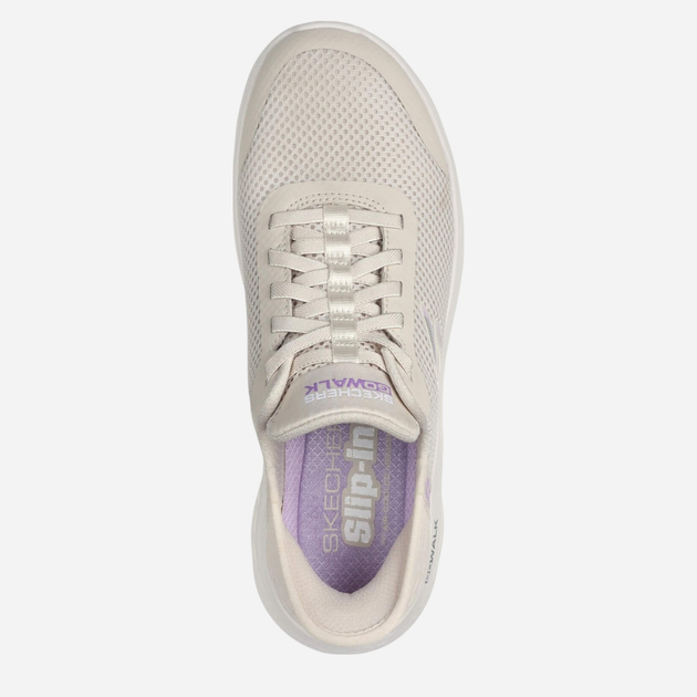 Buty sportowe damskie Skechers 124836-OFWT 36 Ecru (197627451367) - obraz 4