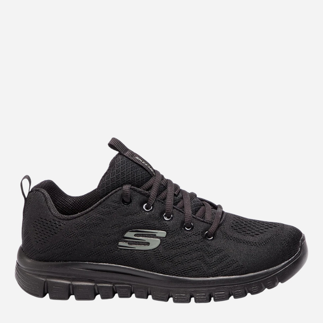 Жіночі кросівки Skechers 12615-BBK 39 Чорні (190872053317) - зображення 1