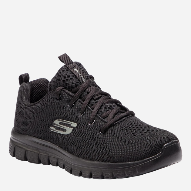 Жіночі кросівки Skechers 12615-BBK 35 Чорні (190872053232) - зображення 3