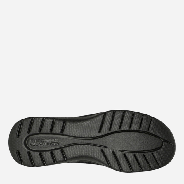 Жіночі сліпони Skechers 136542-BBK 42 Чорні (196642318853) - зображення 4
