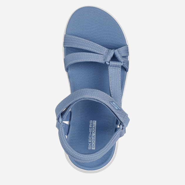 Sandały damskie Skechers 141451-BLU 40 Niebieskie (198376614935) - obraz 4