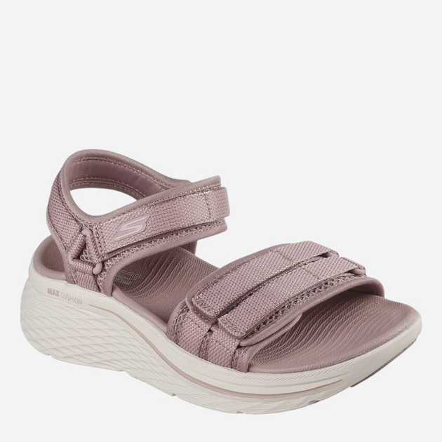 Sandały damskie na koturnie Skechers 141617-MVE 41 Fioletowe (198739088960) - obraz 2