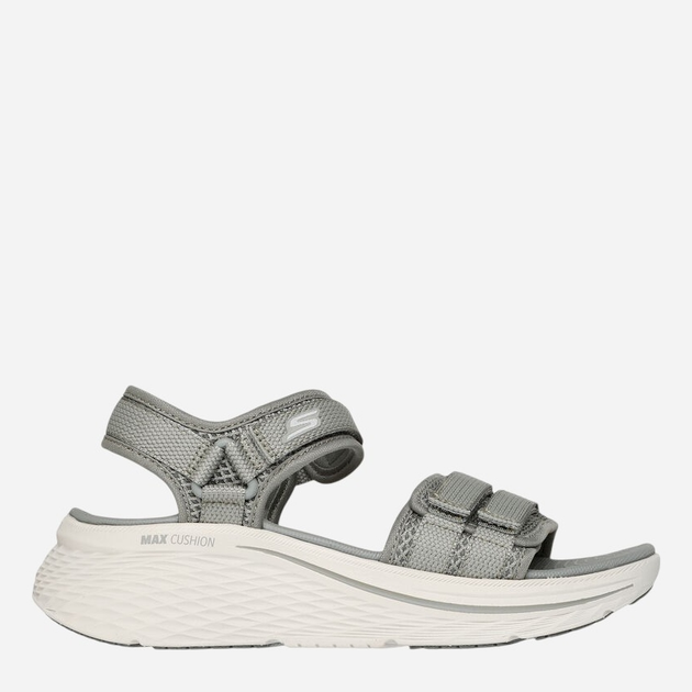 Sandały damskie na koturnie Skechers 141617-OLV 36 Ciemnozielone (198739088991) - obraz 1