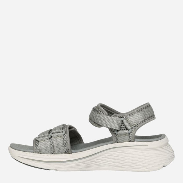Sandały damskie na koturnie Skechers 141617-OLV 36 Ciemnozielone (198739088991) - obraz 3